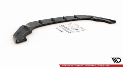 Maxton Design - FRONT SPLITTER V.9 VW GOLF 7 R / R-LINE FACELIFT