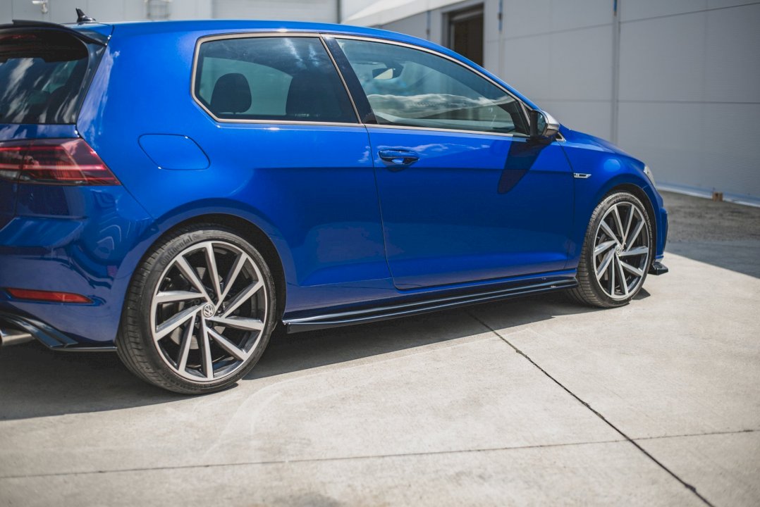 Maxton Design - SIDE SKIRTS DIFFUSERS V.4 VW GOLF 7 R / R-LINE FACELIFT