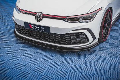 Maxton Design - FRONT SPLITTER V.1 VOLKSWAGEN GOLF GTI / GTE / R-LINE MK8