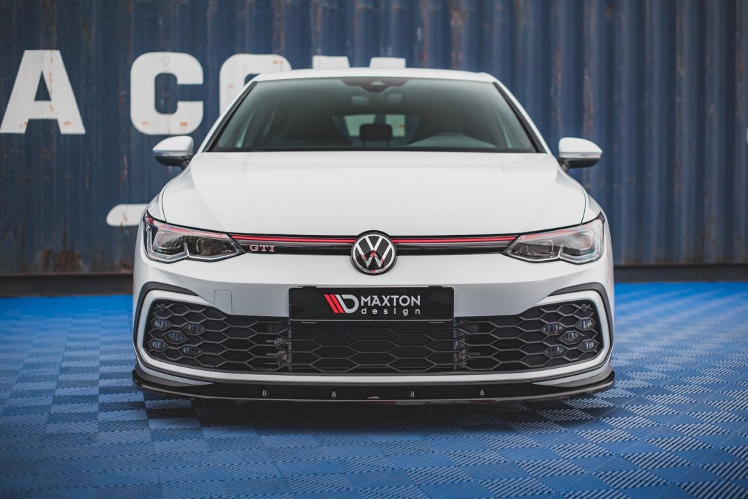 Maxton Design - FRONT SPLITTER V.1 VOLKSWAGEN GOLF GTI / GTE / R-LINE MK8