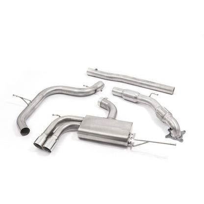 VW Golf GTI Mk5/MkV (Golf 5) 2.0 TFSI 1K 2004-2009 Cobra Sport Turbo-Back Exhaust System Kit - 3in/76mm Downpipe & Cat-Back - Resonated/Non-Res, Sports Cat/Decat - Edition 30 Compatible