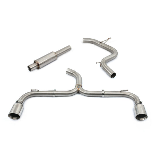 Cobra Sport VW Golf GTI Mk8 / Golf 8 GTI 2.0 TSI EA888 Gen 4 (2020+) GPF-Back/OPF-Back Exhaust, Back Box Delete Muffler Delete, Rear Silencer Delete, Resonated or Non-Res 3in (76mm) | Fits GTI & Clubsport | Performance Cat-Back Style System