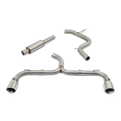 Cobra Sport VW Golf GTI Mk8 / Golf 8 GTI 2.0 TSI EA888 Gen 4 (2020+) GPF-Back/OPF-Back Exhaust, Back Box Delete Muffler Delete, Rear Silencer Delete, Resonated or Non-Res 3in (76mm) | Fits GTI & Clubsport | Performance Cat-Back Style System