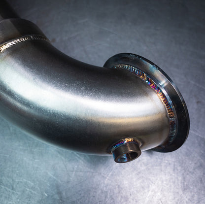 Cobra Sport Cupra Formentor 2.0 TSI EA888 Gen3 Turbo Downpipe OPF/GPF/PPF Delete - 200 Cell Sport Cat or Decat | High-Flow Catless/Catted Exhaust Upgrade MQB Evo Stage 2