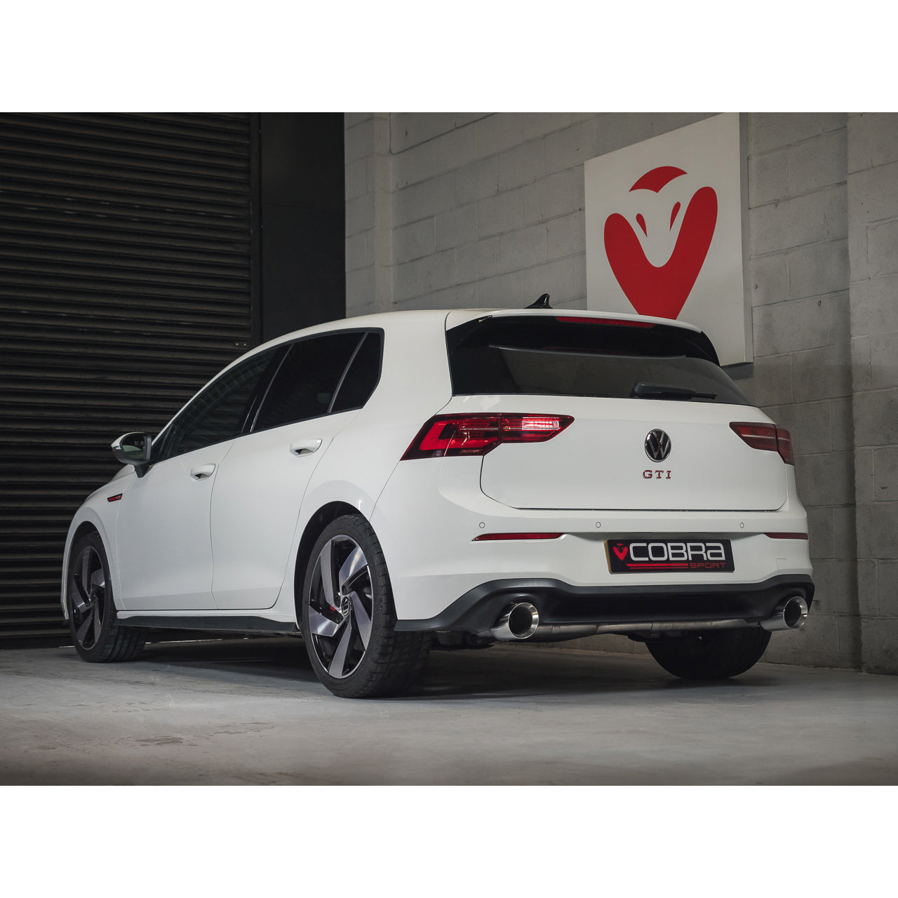Cobra Sport VW Golf GTI Mk8 / Golf 8 GTI 2.0 TSI EA888 Gen 4 (2020+) GPF-Back/OPF-Back Exhaust, Back Box Delete Muffler Delete, Rear Silencer Delete, Resonated or Non-Res 3in (76mm) | Fits GTI & Clubsport | Performance Cat-Back Style System