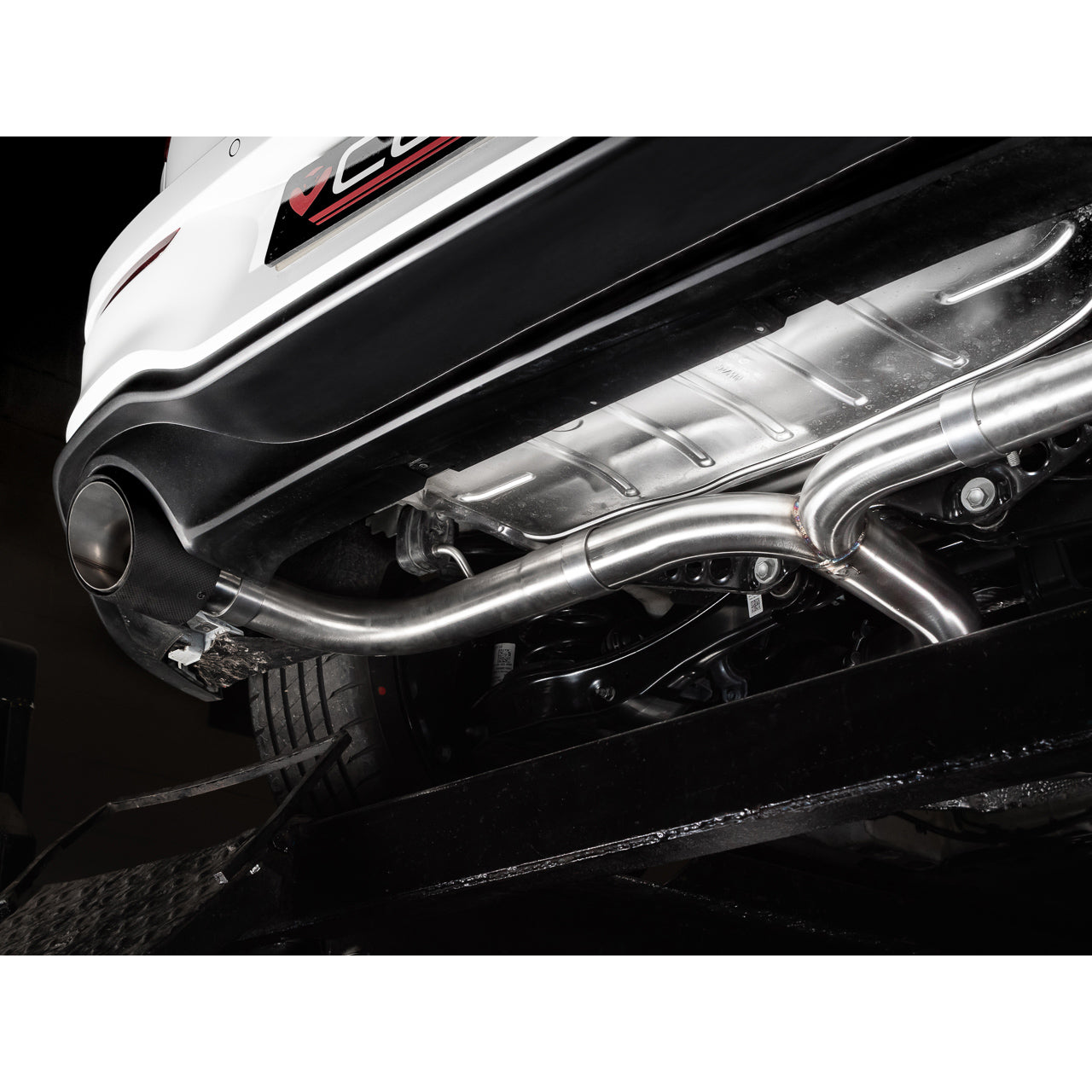 Cobra Sport VW Golf GTI Mk8 / Golf 8 GTI 2.0 TSI EA888 Gen 4 (2020+) GPF-Back/OPF-Back Exhaust, Back Box Delete Muffler Delete, Rear Silencer Delete, Resonated or Non-Res 3in (76mm) | Fits GTI & Clubsport | Performance Cat-Back Style System