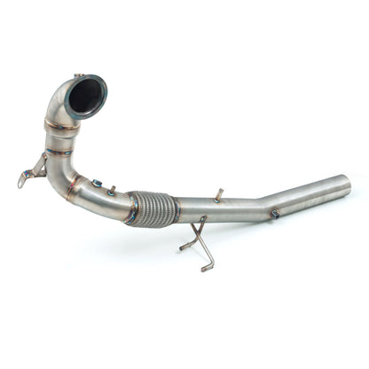 Audi SQ2 2.0 TFSI quattro (2019+) GPF/OPF Front Downpipe – Cobra Sport 200 Cell Sports Cat or Decat | High Flow Turbo Front Pipe | EA888 Gen 3 MQB | Stage 2 Exhaust Upgrade | Fits OE Cat-Back | GPF/OPF Delete