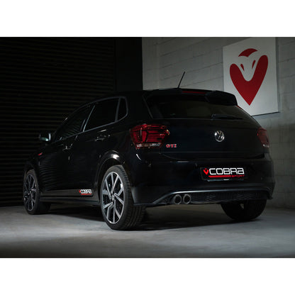 VW Polo GTI (AW) Mk6 2.0 TSI EA888 2017+ OPF/GPF-Back (PPF-Back) Exhaust - Rear Box/Silencer Delete, Muffler & Backbox Delete,