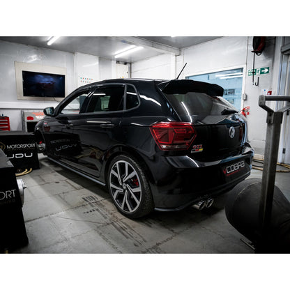 VW Polo GTI AW Mk6 2.0 TSI (2019+) 3" (76mm) Stainless Downpipe/Front Pipe – 200 Cell Sports Cat or Decat – OPF/GPF/PPF Delete – EA888 Turbo Outlet Pipe – Stage 1/2 Performance Exhaust Upgrade