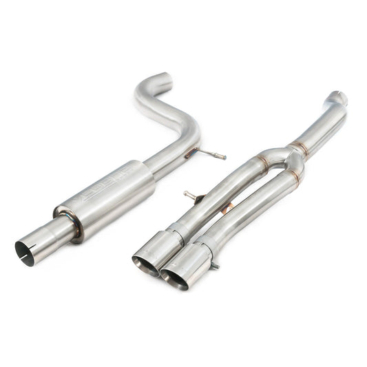 VW Polo GTI (AW) Mk6 2.0 TSI (17-18 Pre-GPF Models) Venom Rear Box Delete Race Cat Back Performance Exhaust