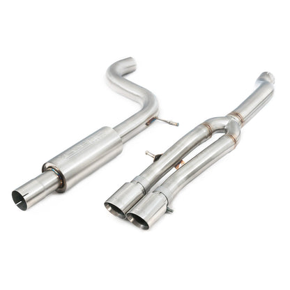 VW Polo GTI (AW) Mk6 2.0 TSI (17-18 Pre-GPF Models) Venom Rear Box Delete Race Cat Back Performance Exhaust