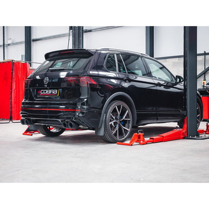 Volkswagen VW Tiguan R 2.0 TSI (2021+) Race OPF/GPF-Back Exhaust (Cat-Back Style) - Rear Section/Back Box Performance Upgrade, 3in (76.2mm) Pipework, Valved or Non-Valved, Loud Sports Sound