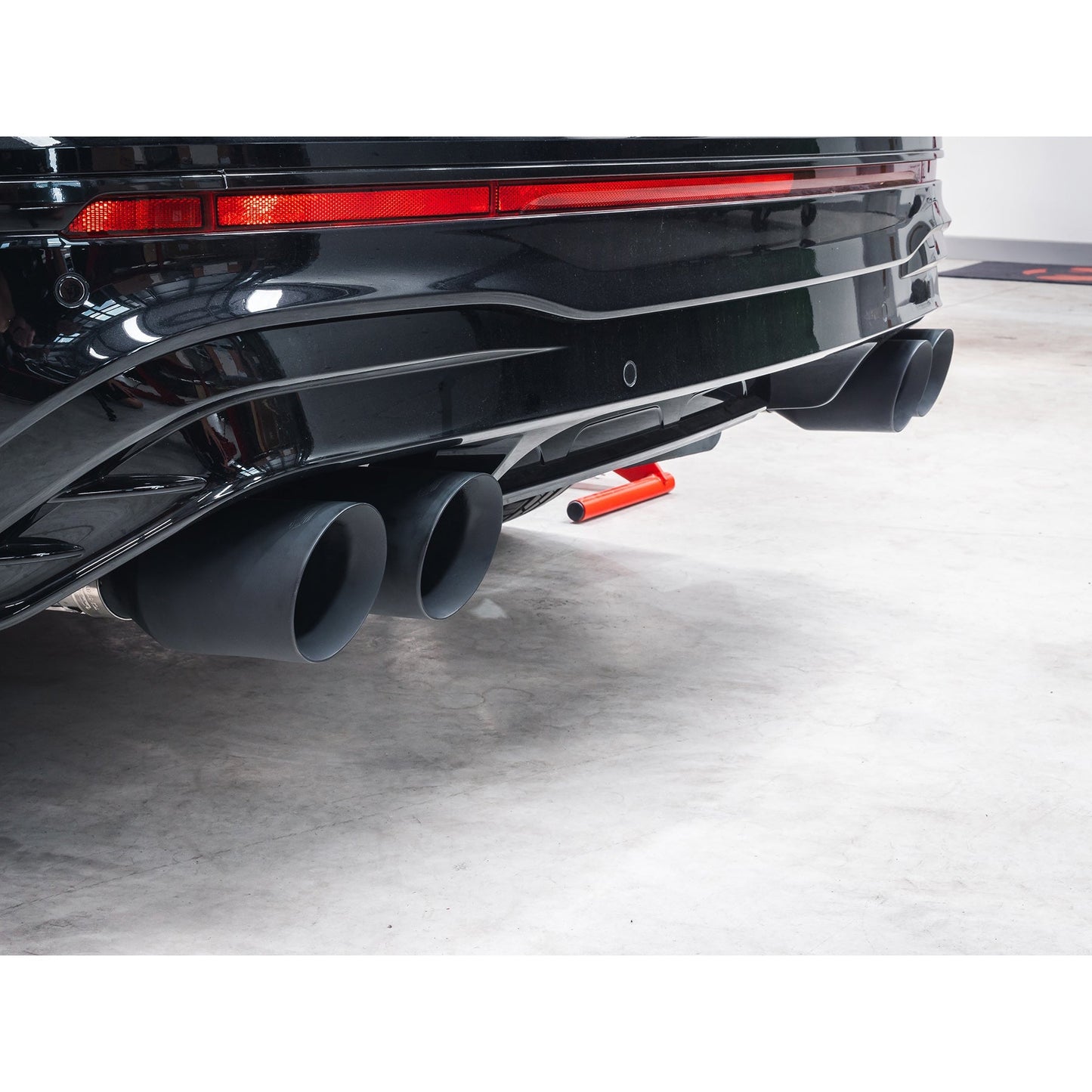 VW Volkswagen Tiguan R Mk2 2.0 TSI 2021+ Cobra Sport GPF/OPF/PPF Back Performance Exhaust System, Cat Back Style, 3" (76mm) Stainless, Valved or Non-Valved, Centre & Rear Section Upgrade for EA888