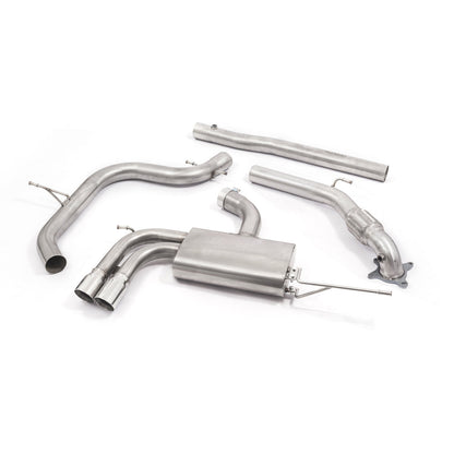 VW Golf GTI Mk5/MkV (Golf 5) 2.0 TFSI 1K 2004-2009 Cobra Sport Turbo-Back Exhaust System Kit - 3in/76mm Downpipe & Cat-Back - Resonated/Non-Res, Sports Cat/Decat - Edition 30 Compatible