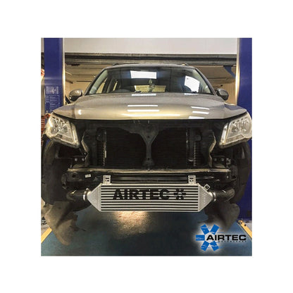 Airtec Front Mount Intercooler Charge Air Cooler Kit for VW Volkswagen Tiguan 5N Mk1 2.0 TDI Diesel Common Rail 2007-2016 - FMIC Upgrade, Bar-and-Plate, Direct Bolt-On No Cutting, Retains Crash Bar & Fog Lights - Stage 1/2 Remap & Towing Cooling