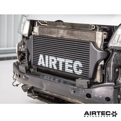 Airtec Motorsport Intercooler / Charge Air Cooler Upgrade Kit for VW Transporter T5 T5.1 T5.2 & T6 1.9/2.0/2.5 TDI - Front Mount FMIC, Pro-Series Black, Bar & Plate, Direct Bolt-On OEM Fit, No Cutting - Stage 1/2 Remap Ready