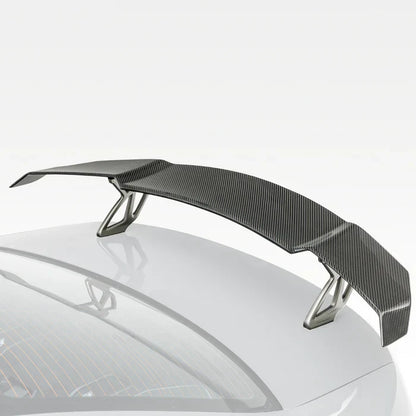 Vorsteiner BMW G8X Rear Wing - Carbon Fibre/Fiber Boot/Trunk Spoiler for G87 M2, G80 M3, G82 M4 - Motorsport Aero GT Wing Blade with Aluminium Uprights - BMV3370