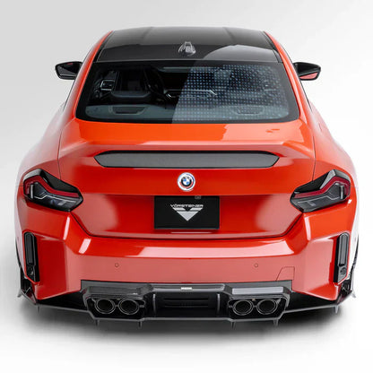 Vorsteiner VRS Aero Carbon Bootlid / Trunk Lid for BMW M2 (G87) – High Gloss Carbon Fibre/Fiber Rear Decklid/Tailgate, Direct Replacement OEM+ 2023+, Pre-Preg Autoclaved, Genuine BMV3235