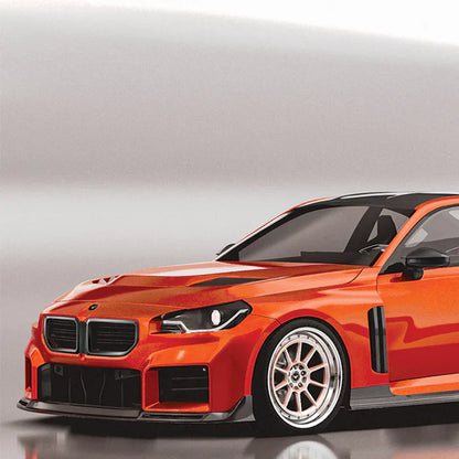 Vorsteiner VRS BMW M2 G87 (2022+) Carbon Fibre/Carbon Fiber Vented Front Wings/Fenders/Arches & Side Skirts/Rocker Panels/Side Blades - Gloss Dry Carbon Pre-Preg Autoclave Aero Body Kit