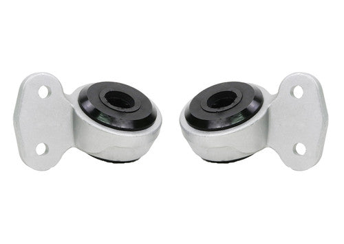 Whiteline Front Wishbone/Control Arm Rearward Mount Bush Kit 66.3 mm OD with Housing for BMW 3 Series E46 (1998-2006) - Front Lower Arm Inner Rear Bushing / Lollipop Bush - Front Suspension Upgrade