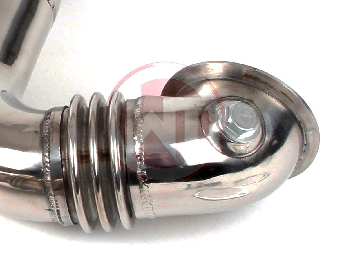 Wagner Tuning BMW N54 70mm Catless/Decat Downpipes SS304  E82/E88 135i, E82 1M, E90/E91/E92/E93 335i 335xi 335is  Direct Fit with Flex Section  PN 500001002