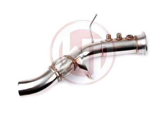 Wagner Tuning BMW 335d Diesel Catless Downpipe SS304 Stainless Steel  E90 E91 E92 E93 | Fits 535d E60/E61, 635d E63/E64, X3 E83 3.0sd, X5 E70 3.0sd, X6 E71 35dX | Decat Performance Upgrade | PN 500001009