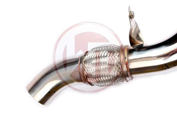 Wagner Tuning BMW 335d Diesel Catless Downpipe SS304 Stainless Steel  E90 E91 E92 E93 | Fits 535d E60/E61, 635d E63/E64, X3 E83 3.0sd, X5 E70 3.0sd, X6 E71 35dX | Decat Performance Upgrade | PN 500001009