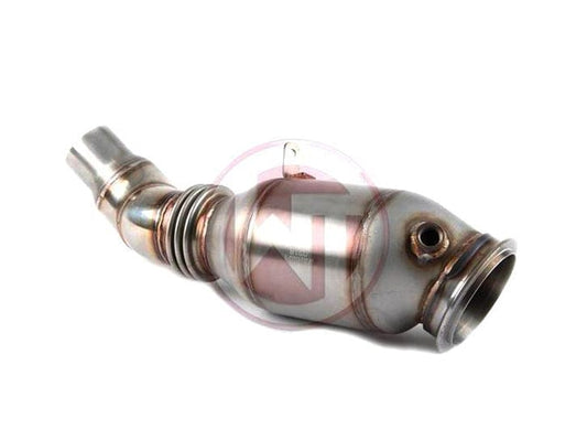Wagner Tuning BMW N20 Catless Downpipe SS304 - F-Series 125i 220i 228i 320i 328i 420i 428i (F20 F21 F22 F23 F30 F31 F34 F32 F33, 2012+) OEM Fit Decat Turbo Downpipe - Replaces 18327645666 | 500001016