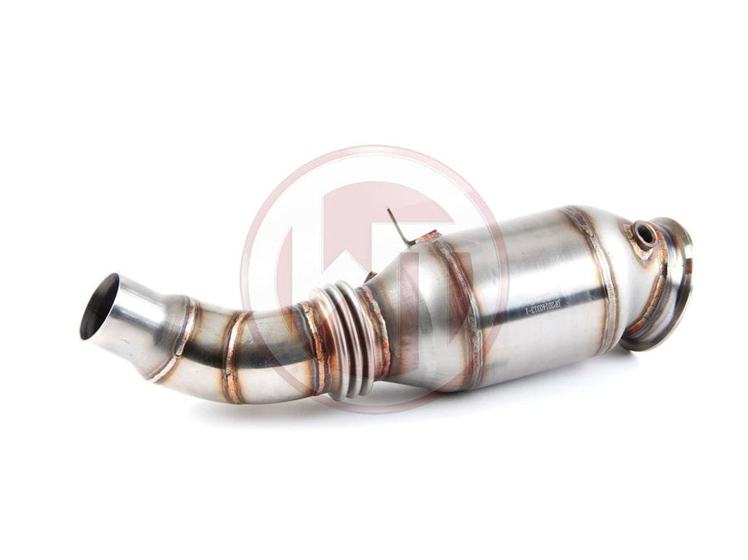 Wagner Tuning BMW N20 Performance Downpipe with 200 CPI Sports Cat (Euro 6, SS304/1.4301) - Fits 125i 220i 320i 328i 428i F20 F21 F22 F30 F31 F34 F32 F33 incl. xDrive, 10/2012+ | Direct Fit | 500001011