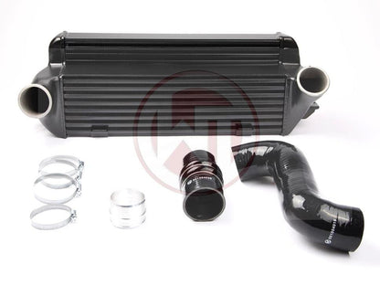 Wagner Tuning EVO2 Competition FMIC / Front Mount Intercooler Upgrade Kit for BMW E-Series N54/N55 E8x/E9x (E82 E88 E90 E91 E92 E93) | Fits 1M, 135i, 335i | Stepped Core Charge Cooler, Direct Fit Stage 1/2 | PN 200001044