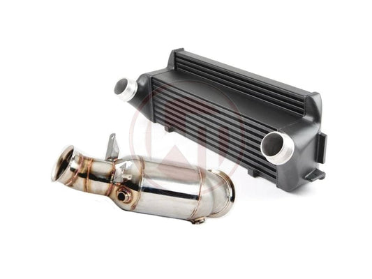 Wagner Tuning BMW N55 EVO2 Competition Intercooler (FMIC) & 200 CPI Catted Downpipe Package - F20/F21 M135i, F30/F31/F34 335i (2012-06/2013 PWG), F32/F33 435i (from 06/2013)
