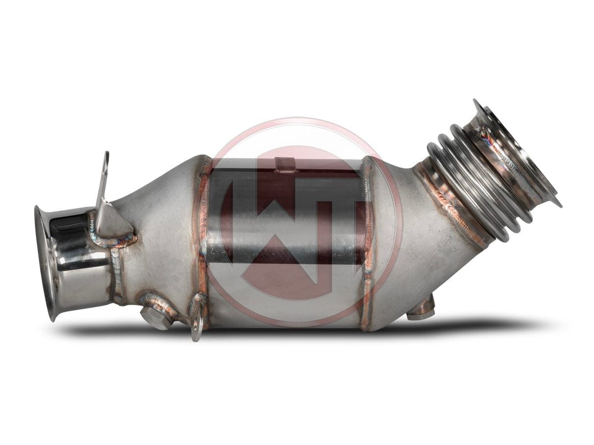 Wagner BMW N55 Catted Downpipe 200 Cell High-Flow Sports Cat SS304 - M135i F20/F21, 335i F30/F31/F34, 435i F32/F33 - Up to 06/2013 - OEM 18328603875 - 500001010