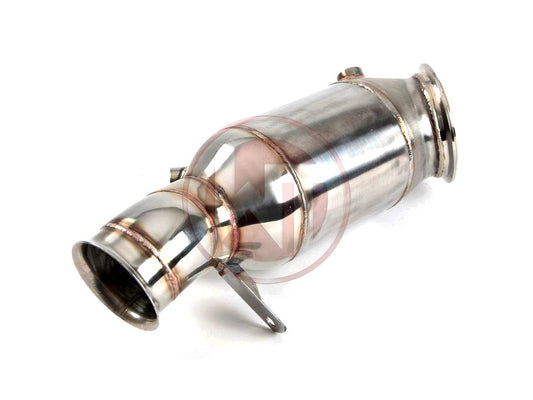 Wagner Tuning BMW N55 High-Flow Catted Downpipe 300 CPSI Euro 6 - M135i M235i M2 335i 435i (F20 F21 F22 F87 F30 F31 F32 F33 F34) 07/2013+ SS304 Direct-Fit | PN 500001013 | Replaces 18328602882