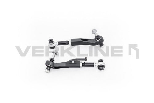 Verkline Adjustable Front Lower Control Arms / Wishbones for BMW Z4 G29 - Camber/Alignment Kit, Track Control Arms, Rose-Jointed Uniball Spherical Bearings, Roll Centre Correction Spacers - Pair