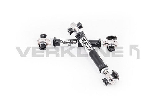 Verkline Adjustable Rear Upper Control Arms / Camber Arms (Pair) for BMW Z4 G29 – T45 Spherical Lateral Links, Bolt-On Track/Street Alignment Upgrade