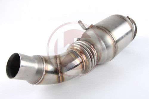 Wagner Tuning BMW N20/N20B20 2.0T Hi-Flow Catted Downpipe (200 Cell) Turbo Front Pipe - F20 F21 F22 F30 F31 F34 F32 F33 - 125i 220i 320i 328i 428i xDrive - SS304 Sport Cat Exhaust Upgrade Stage 2 OE 18327645666