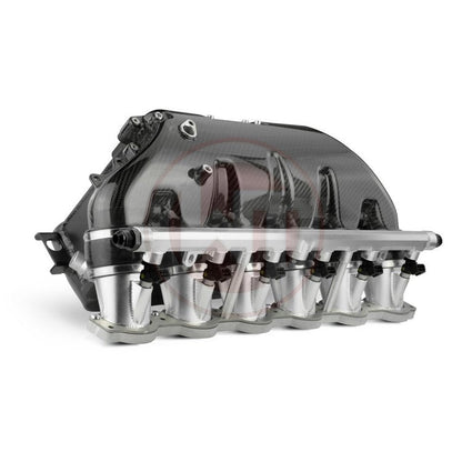 Wagner Tuning S58 Hybrid Carbon Intake Plenum/Manifold with Integrated Water-to-Air Charge Air Cooler (Chargecooler)/Intercooler - BMW M3 G80, M4 G82, X4M F98 2021+ PFI-Ready Plug & Play - 200001187