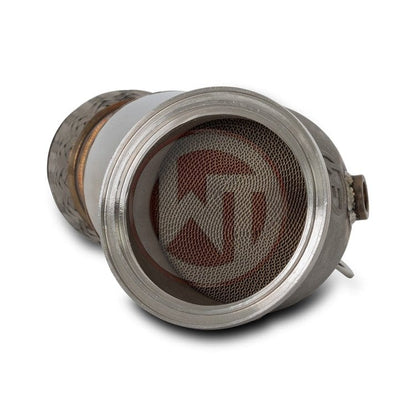 Wagner Tuning 200-Cell (200 CPSI) High-Flow (HFC) Sports Cat Catted Downpipe/Front Pipe 3.5in T304/SS304 for B58C OPF/GPF – BMW M340i G20/G21, 540i G30/G31, 640i G32, 840i G14-G16, Z4 M40i G29 & Toyota GR Supra A90 MK5 – Direct Bolt-On