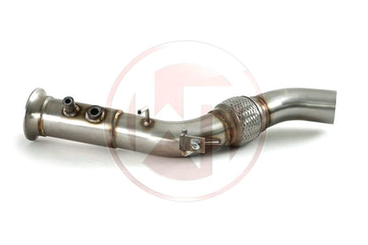Wagner Tuning BMW N57 Diesel Catless Downpipe (Decat) SS304 70mm  325d 330d 525d 530d 730d 740d  X3/X4/X5/X6 30d 40d  E90 F30 F10 F01 E70 E71  Replaces OEM 18308511143  1:1 OEM Fit