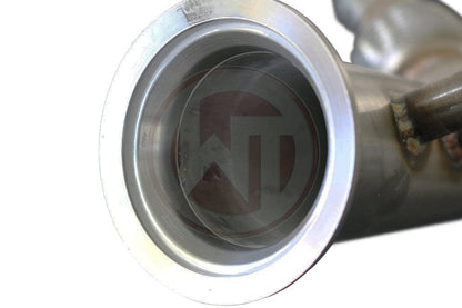 Wagner Tuning BMW N57 Diesel Catless Downpipe (Decat) SS304 70mm  325d 330d 525d 530d 730d 740d  X3/X4/X5/X6 30d 40d  E90 F30 F10 F01 E70 E71  Replaces OEM 18308511143  1:1 OEM Fit