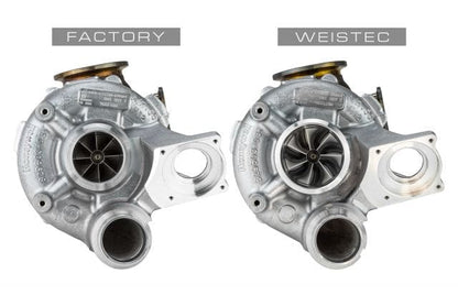 Weistec W.3 Turbo Upgrade for BMW N63 4.4L (N63B44O2) - Bolt-On Twin Turbochargers with High-Flow Intake Pipes - Fits M550i, M750i, M850i, 550i, 650i, 750i, X5 50i, X6 50i