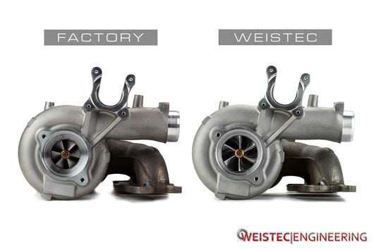 Weistec W.3 Hybrid Turbo Upgrade for BMW S55 (F80 M3, F82/F83 M4, F87 M2 Competition) - Bolt-On OEM-Fit Twin Turbos, High-Flow, 720HP Capable