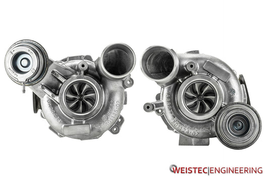 BMW S63TU 4.4L V8 Hybrid Turbo Upgrade Kit – Weistec W.3/W3 Bolt-On Twin Turbochargers | M5 F10, M6 F12 F13, X5M F85, X6M F86 | Direct-Fit Plug-&-Play Stage 3 Turbos | Up to 890 HP | UK