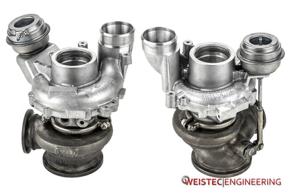 BMW S63TU 4.4L V8 Hybrid Turbo Upgrade Kit – Weistec W.3/W3 Bolt-On Twin Turbochargers | M5 F10, M6 F12 F13, X5M F85, X6M F86 | Direct-Fit Plug-&-Play Stage 3 Turbos | Up to 890 HP | UK