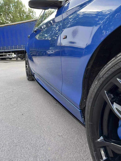 BMW 1 Series F20 F21 Facelift Full Body Kit for M140i & M135i LCI - Front Splitter, Side Skirts, Aggressive Rear Diffuser, Boot Spoiler, Gloss Black Kidney Grilles & M-Style Mirror Caps | Nforcd