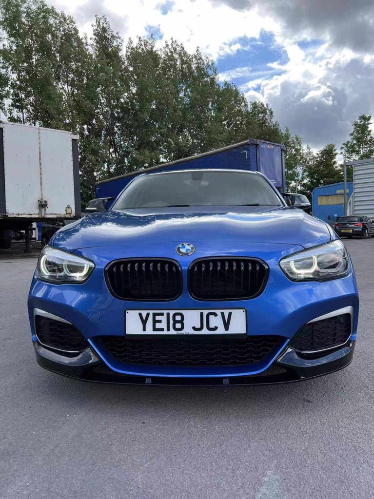 BMW 1 Series F20 F21 Facelift Full Body Kit for M140i & M135i LCI - Front Splitter, Side Skirts, Aggressive Rear Diffuser, Boot Spoiler, Gloss Black Kidney Grilles & M-Style Mirror Caps | Nforcd