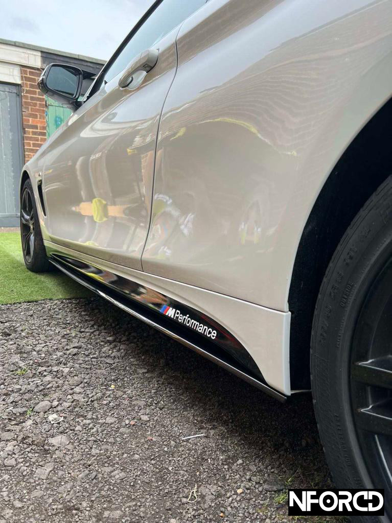 BMW 4 Series F32 Coupe M Sport Facelift Full Body Kit Gloss Black  Front Splitter, Side Skirts, Rear Diffuser, Boot Lip, Kidney Grilles & Mirror Covers  20122019  UK Stock Fast Delivery | Single/Dual Diffuser Options | M Sport Only