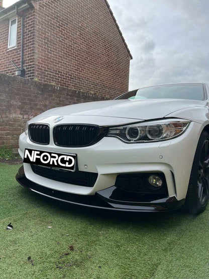 BMW 4 Series F32 Coupe M Sport Facelift Full Body Kit Gloss Black  Front Splitter, Side Skirts, Rear Diffuser, Boot Lip, Kidney Grilles & Mirror Covers  20122019  UK Stock Fast Delivery | Single/Dual Diffuser Options | M Sport Only