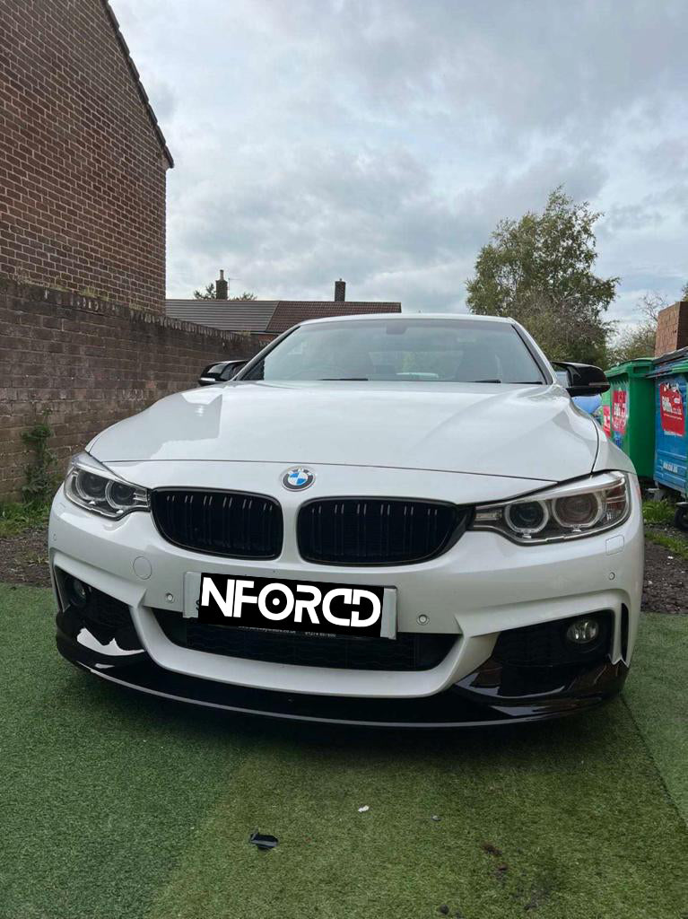 BMW 4 Series F32 Coupe M Sport Facelift Full Body Kit Gloss Black  Front Splitter, Side Skirts, Rear Diffuser, Boot Lip, Kidney Grilles & Mirror Covers  20122019  UK Stock Fast Delivery | Single/Dual Diffuser Options | M Sport Only