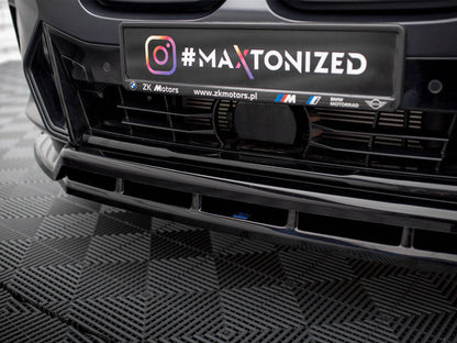 Maxton Design - Front Splitter BMW X3 M-Pack G01 Facelift / iX3 M-Pack G08 Facelift